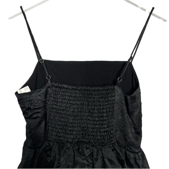 Anthropologie Jacquard Bubble Hem Dress Black Size 10 NEW - Picture 9 of 16